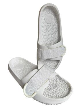 Allbirds Sugar Slides  white Blizzard Sandals Shoes new white Mens Size 12